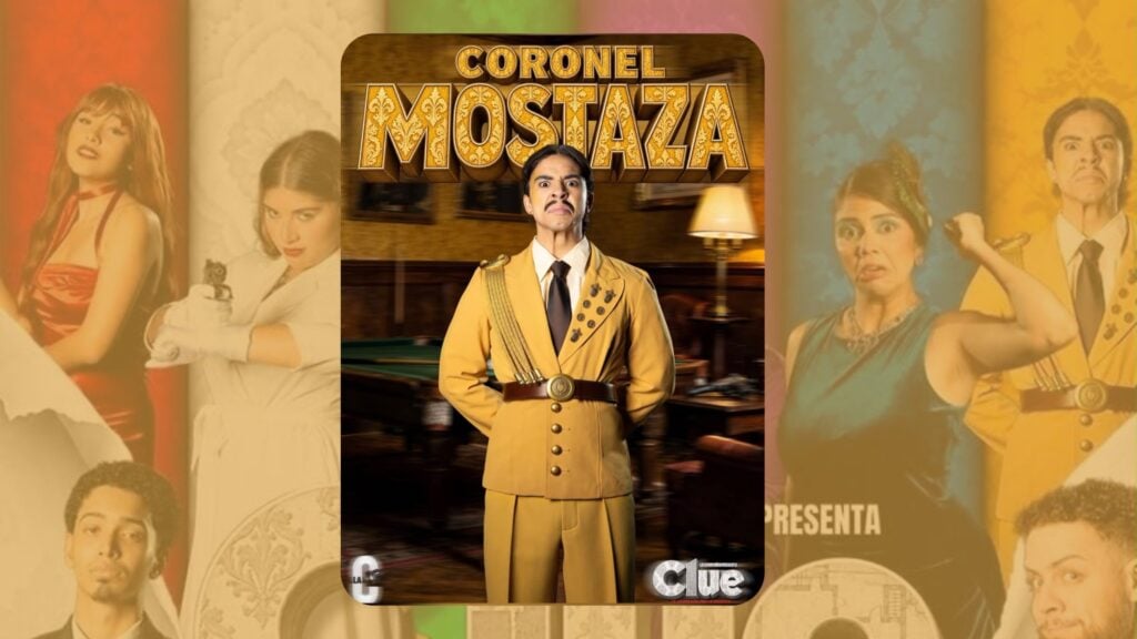 Dian Raúl Pagán apuesta a la actuación y da vida al Coronel Mostaza en “CLUE”