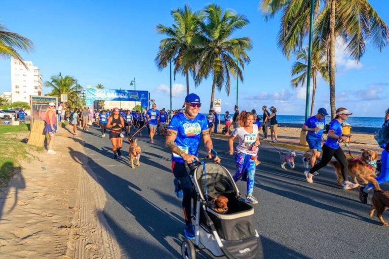 Carrera, vacunas y diversión: así se vivió “Patitas en la Pista” en San Juan
